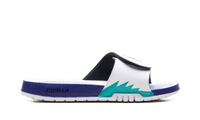 Jordan Hydro 5 Retro Slide White New Emerald Grape Ice Black 555501 103