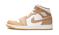 Air Jordan 1 Mid Tan / Gum 554724 271