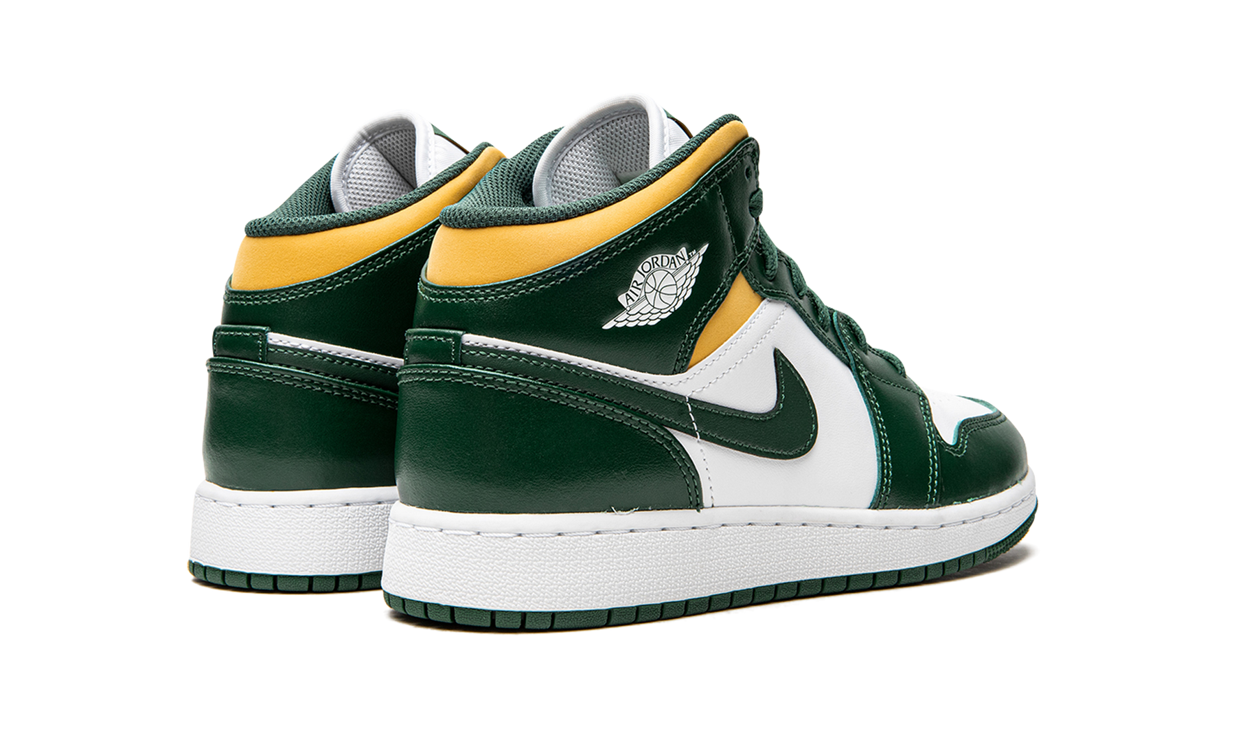 Air Jordan 1 Mid GS Sonics 554725 371