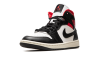 AIR JORDAN 1 MID WMNS Black / Gym Red / Sail BQ6472 061