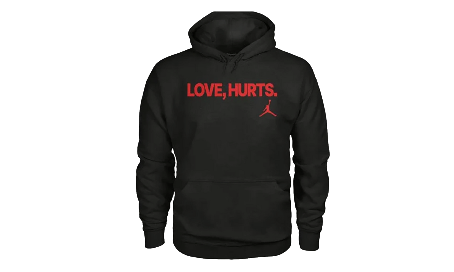 Jordan Fleece Love Hurts Jalen Hurts Hoodie Bred IQ3843 010