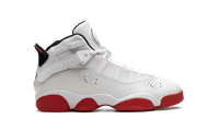 Jordan 6 Rings GS White University Red 323419 160