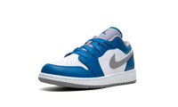 Air Jordan 1 Low GS True Blue 553560 412