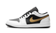 Air Jordan 1 Low Gold Swoosh 553558 172