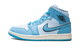 AIR JORDAN 1 MID SE WMNS Ice Blue DV1302 400