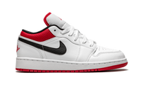 Air Jordan 1 Low GS White / Gym Red 553560 118