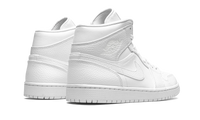 Air Jordan 1 Mid Triple White 554724 130