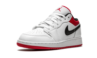 Air Jordan 1 Low GS White / Gym Red 553560 118