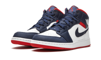 Air Jordan 1 Mid SE GS USA BQ6931 104