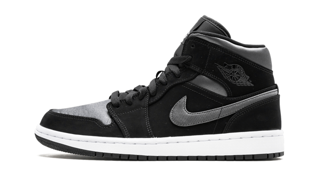 Air Jordan 1 Mid SE Nylon - Black/Grey 852542 012