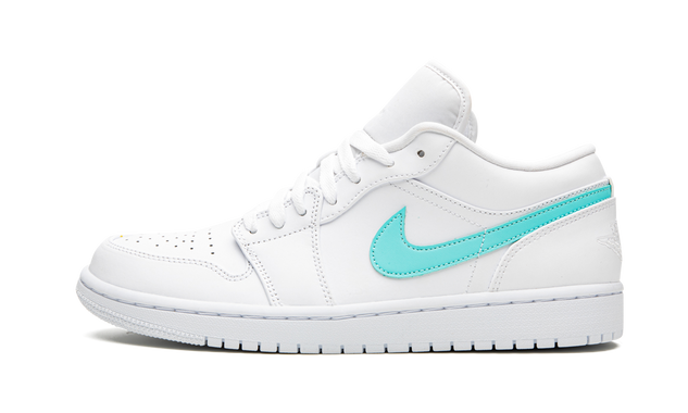 Air Jordan 1 Low Multicolor Swoosh CW7033 100