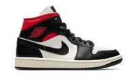 AIR JORDAN 1 MID WMNS Black / Gym Red / Sail BQ6472 061