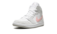 AIR JORDAN 1 MID SE WMNS Heather Grey / Pink DN4045 001