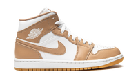 Air Jordan 1 Mid Tan / Gum 554724 271