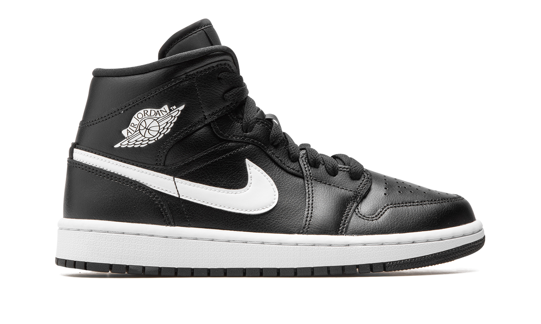 AIR JORDAN 1 MID WMNS Black / White DV0991 001