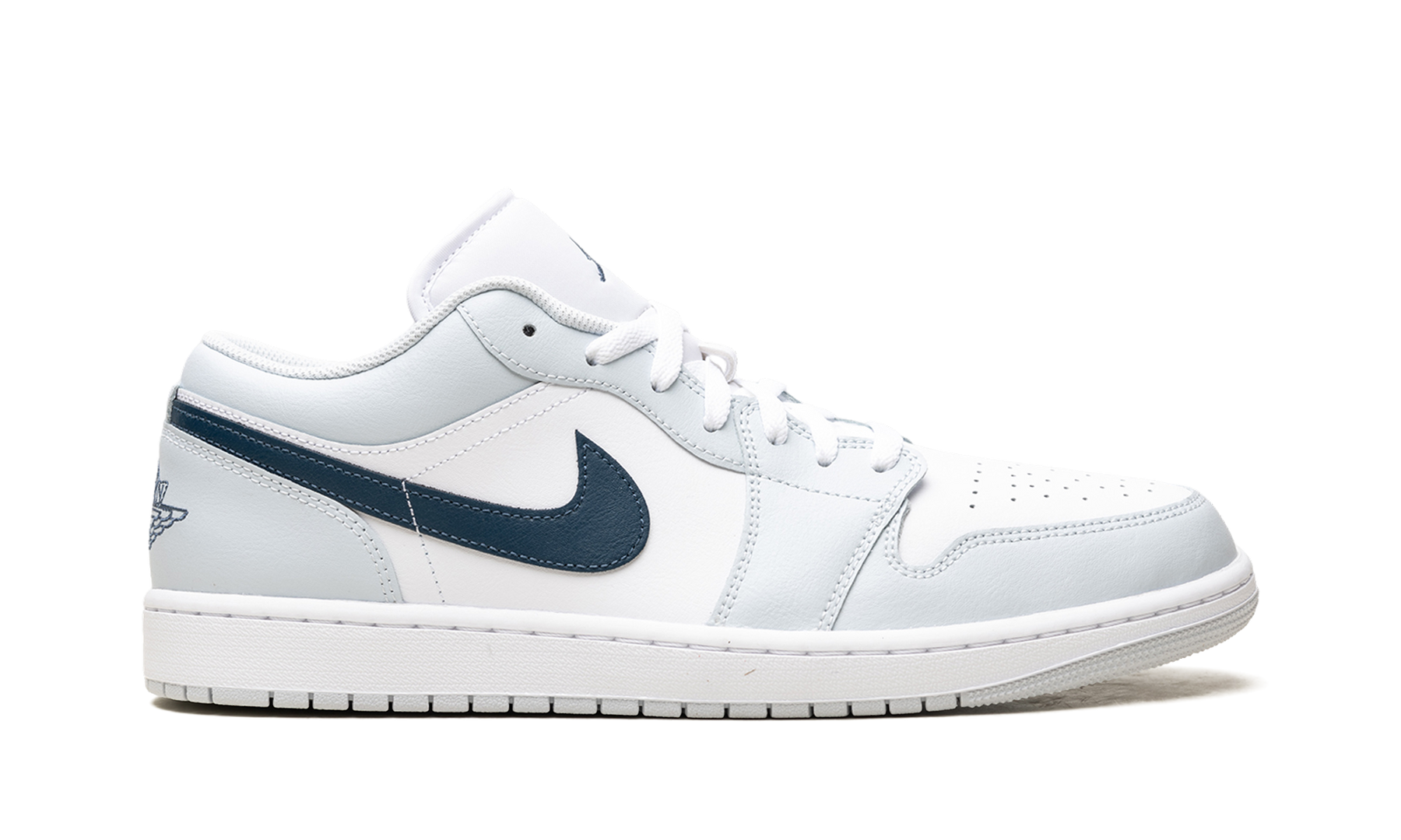 Air Jordan 1 Low Aura / Squadron Blue 553558 400
