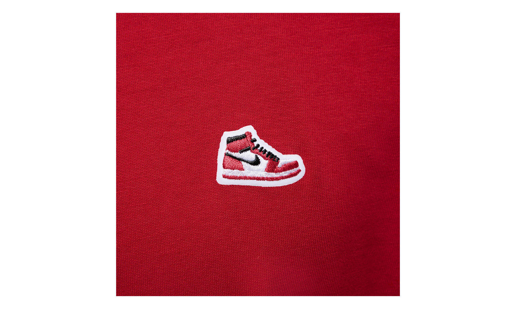 Air Jordan Sneaker Patch T-Shirt Red HJ2326 687
