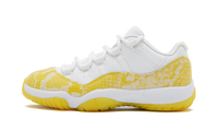 AIR JORDAN 11 LOW WMNS Yellow Snakeskin AH7860 107