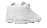 Air Jordan 1 Mid Triple White 554724 136