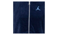 Air Jordan Velour Full Zip Track Jacket Blue AH2357 410