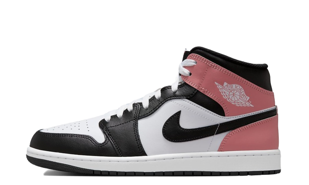 Jordan 1 Mid White Rust Pink Black DQ8426 100