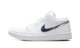 Womens Air Jordan 1 Low SE White Metallic Silver' IQ9381 100