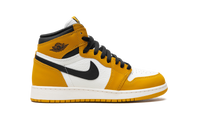 Air Jordan 1 Retro High OG GS Yellow Ochre / Black FD1437 701