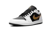 Air Jordan 1 Low Gold Swoosh 553558 172