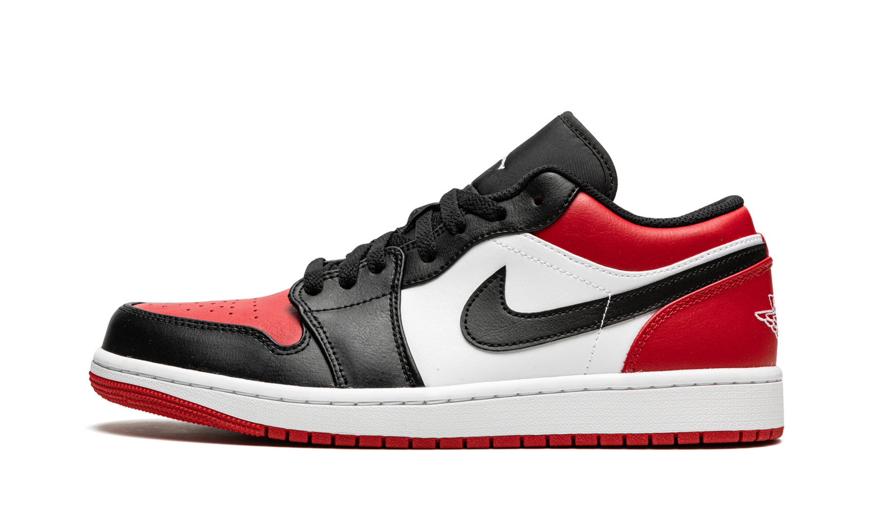 Air Jordan 1 Low Bred Toe 553558 612
