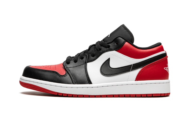 Air Jordan 1 Low Bred Toe 553558 612