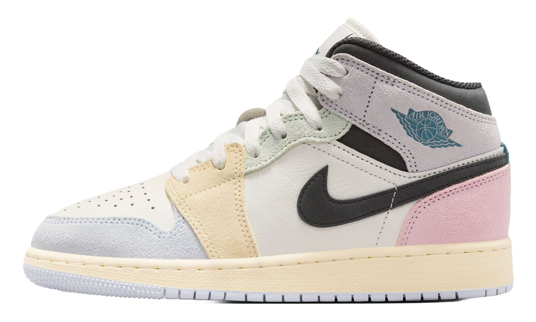 Air Jordan 1 Mid SE GS Sail Pastels IB7053 100