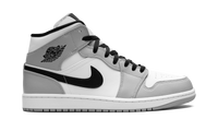 Air Jordan 1 Mid Light Smoke Grey 554724 092