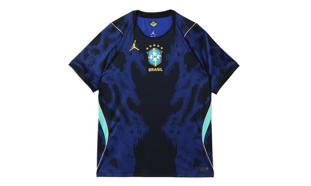 Jordan Dri-FIT Football Replica Shirt Brazil 2026 Stadium Away - Old Royal / Black IU1072 417