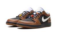 Air Jordan 1 Low SE Black Sail Light British Tan IR7560 010