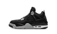 Air Jordan 4 GS Black Canvas DV0553 006